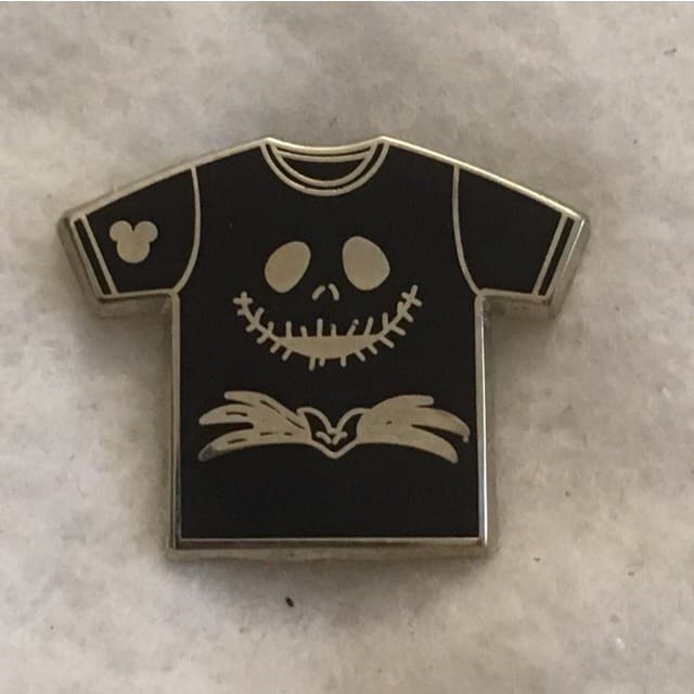 Hidden Mickey 2011 DLR - Shirts - Jack Skellington Completer front