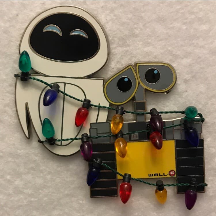 Wall-E Christmas Lights front