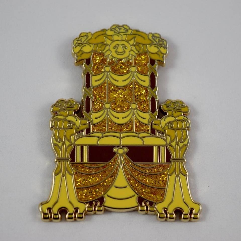 Disney Princess Royal Hall Mystery Set - Belle Throne front