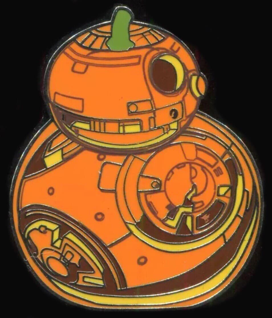 Star Wars Halloween - BB-8 Pumpkin front