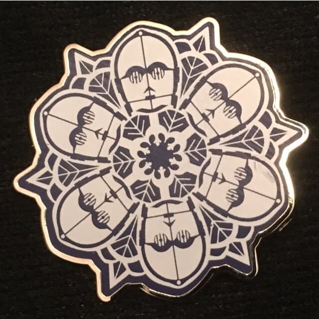 Star Wars Snowflake Booster Set - R2-D2 front