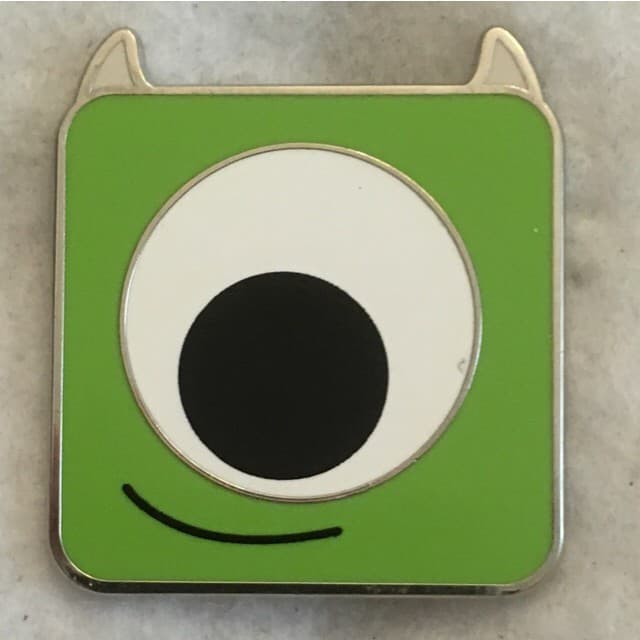 Pixar Squares - Mike Wazowski front