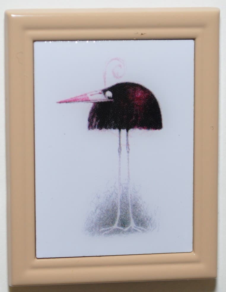 Pixar Animation Studios Framed Set - Up - Kevin Standing front