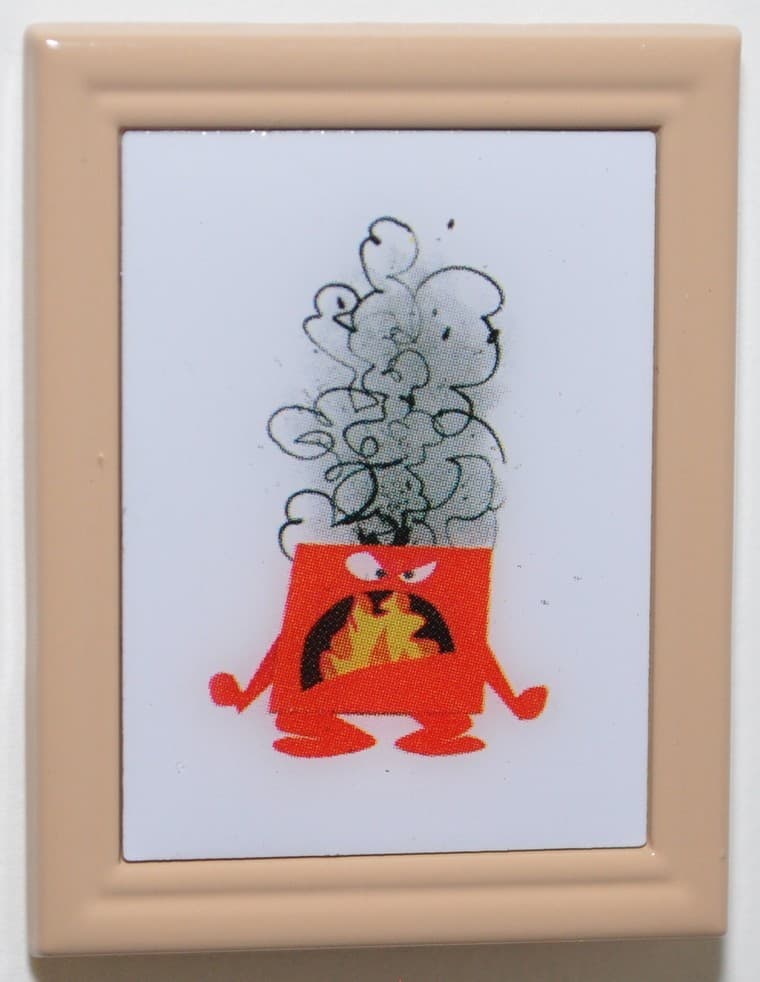 Pixar Animation Studio Framed Set - Inside Out - Anger front