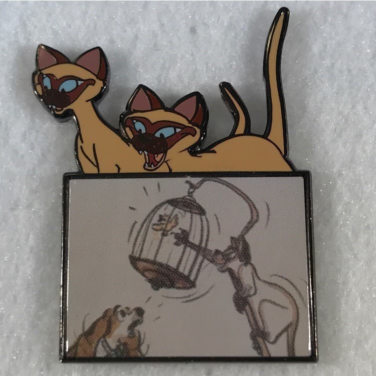 Disney Catalog Villains Pin Set front