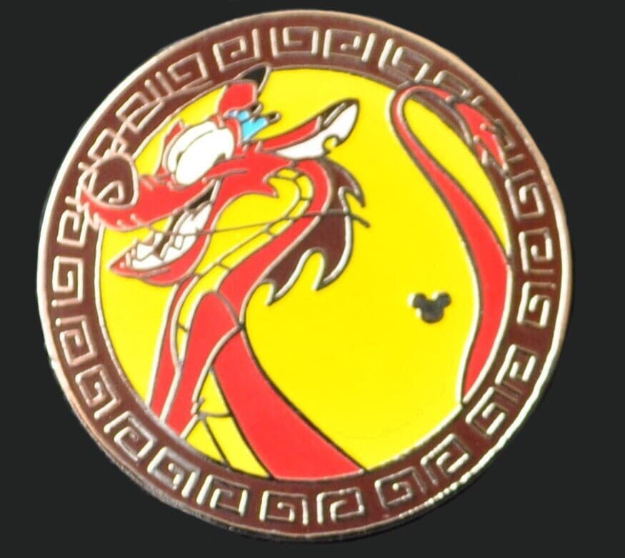 Hidden Mickey 2007 DLR - Mushu front