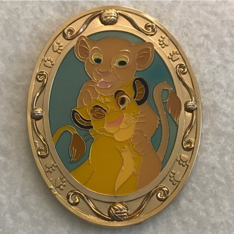 Cat Portraits - Simba and Nala front