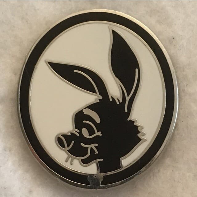 Hidden Mickey 2009 DLR - Silhouettes - Rabbit front