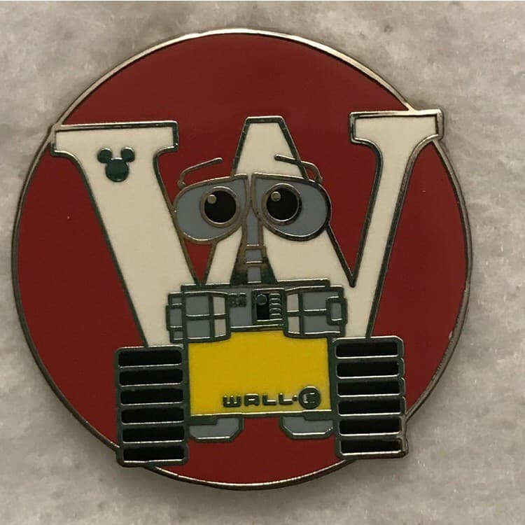 Hidden Mickey 2008 WDW - Alphabet - W front