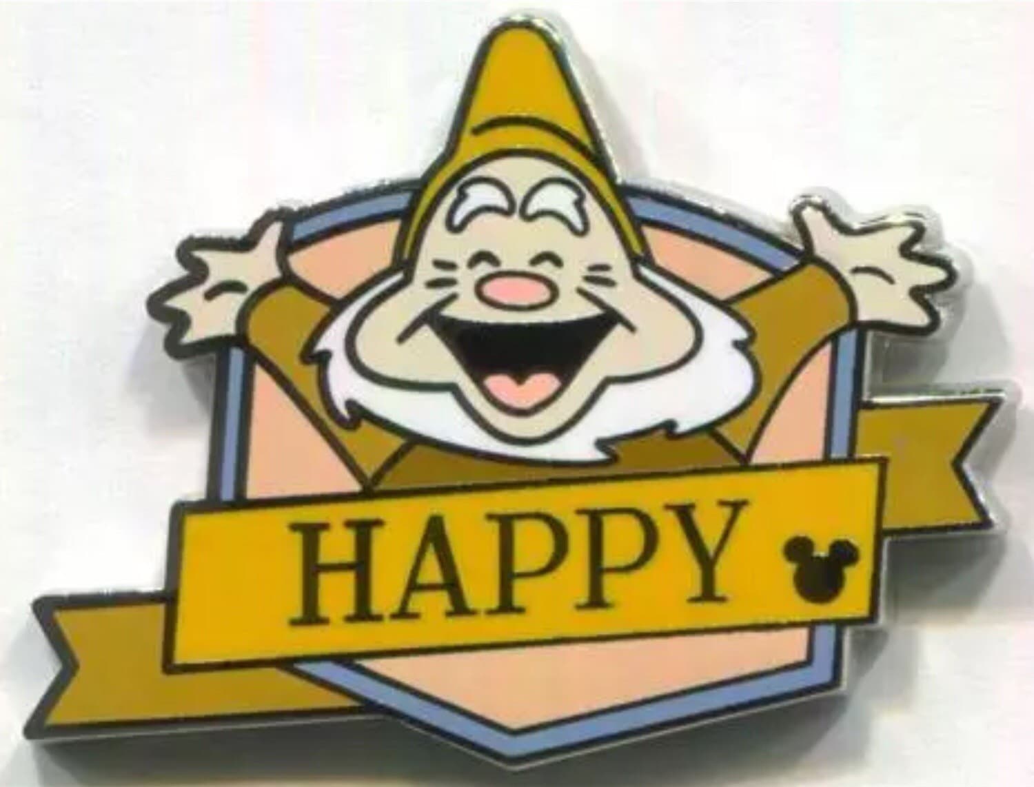 Hidden Mickey 2018 WDW - The Seven Dwarfs - Happy front