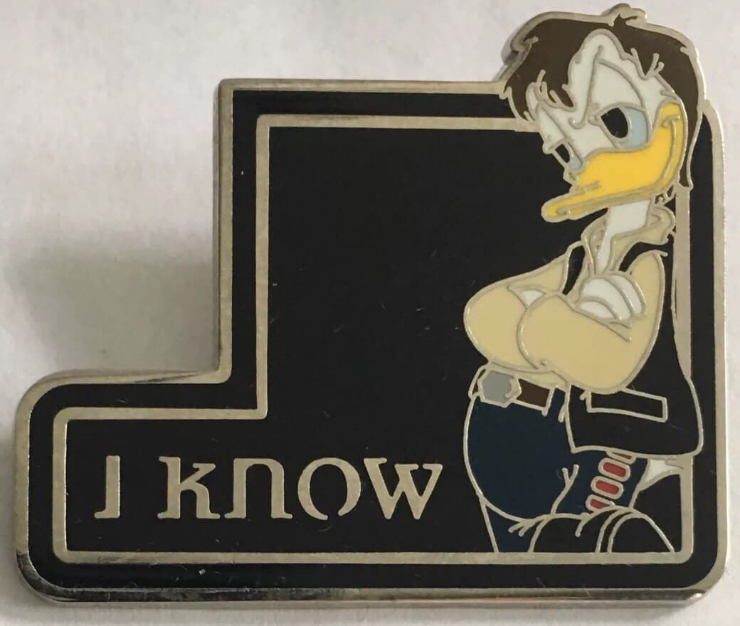 Star Wars Character Quotes Mystery Collection - Donald Duck as Han Solo front