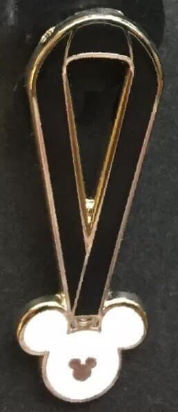 Hidden Mickey 2010 WDW - Lanyards - Black front