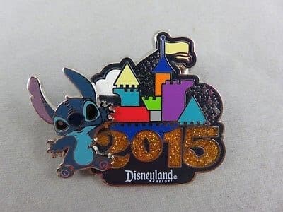 2015 Disneyland Logo - Stitch front
