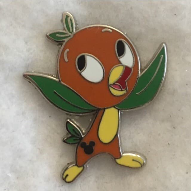 Hidden Mickey 2011 WDW - Orange Bird - Happy front