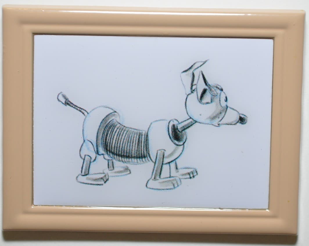 Pixar Animation Studios Framed Set - Toy Story - Slinky Dog front