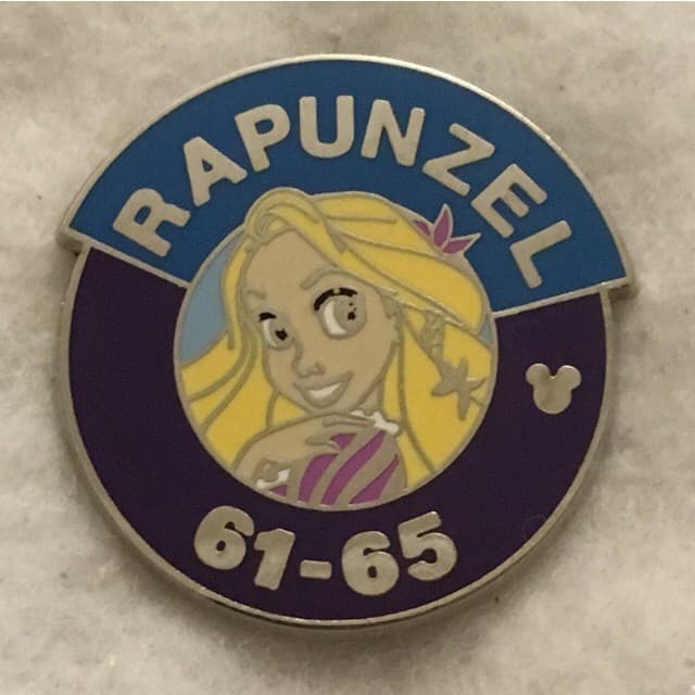 Hidden Mickey 2014 WDW - Parking Signs - Rapunzel front