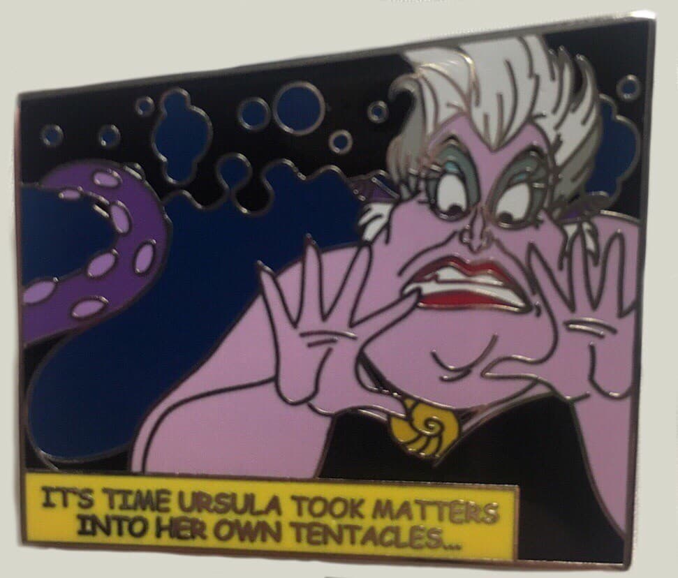 Villains Comic Book Set - Ursula front