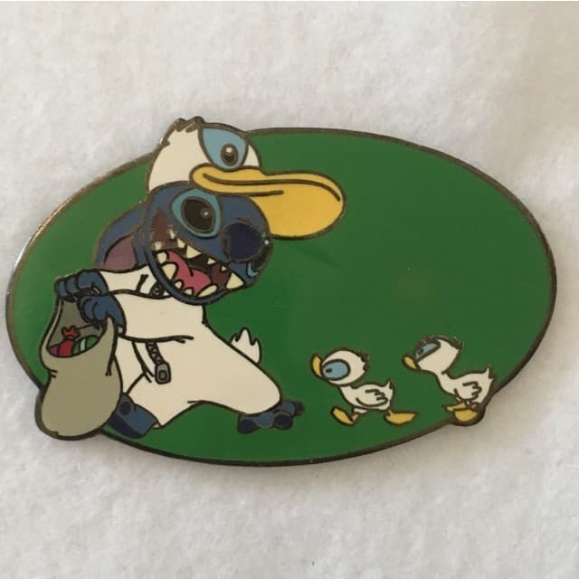 Stitch in Duck Costume front