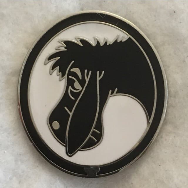 Hidden Mickey 2009 DLR - Silhouettes - Eeyore front