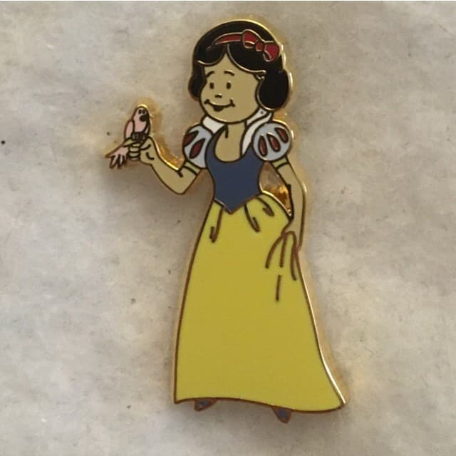 Kids Dressed as Princesses Booster Set - Snow White front