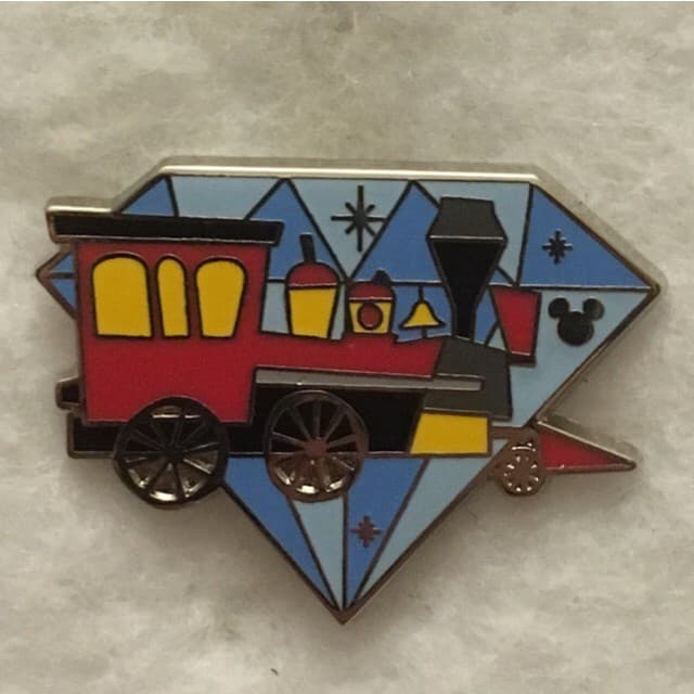 Hidden Mickey 2015 DLR - Diamond Attractions - Railroad front