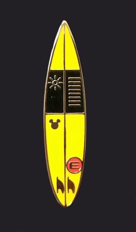 Hidden Mickey 2018 DLR - Surfboards - Wall-E front