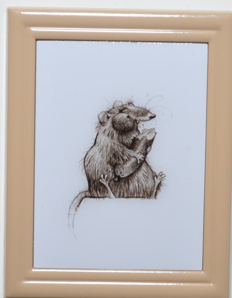 D23 2017 - Pixar Animation Sketch Framed Set - Ratatouille - Emile ONLY front