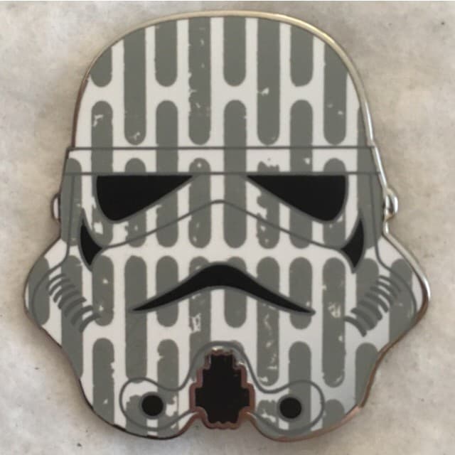 Stormtrooper Helmet Mystery Set - Grey Grate front