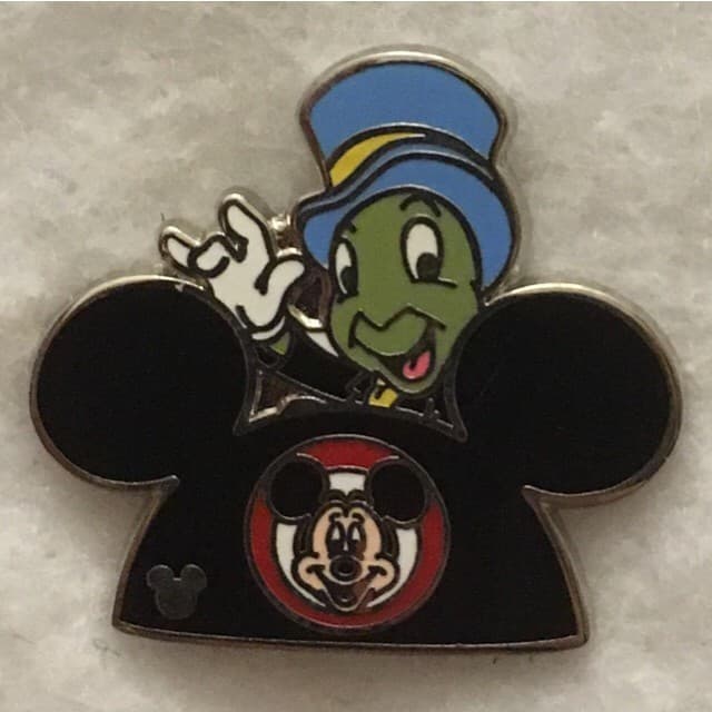 Hidden Mickey 2015 WDW - Ear Hats - Jiminy Cricket front