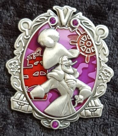 Wonderfully Wicked - Pin of the Month Collection - Captain Hook front