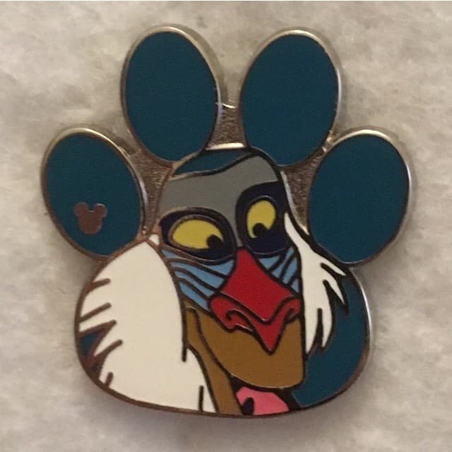 Hidden Mickey 2017 WDW - Paws - Rafiki front