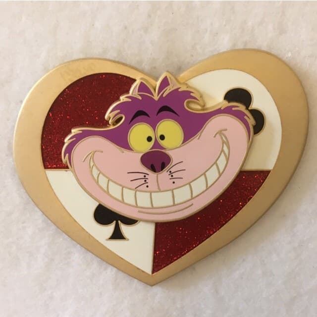 Alice in Wonderland Heart Set - Cheshire Cat front