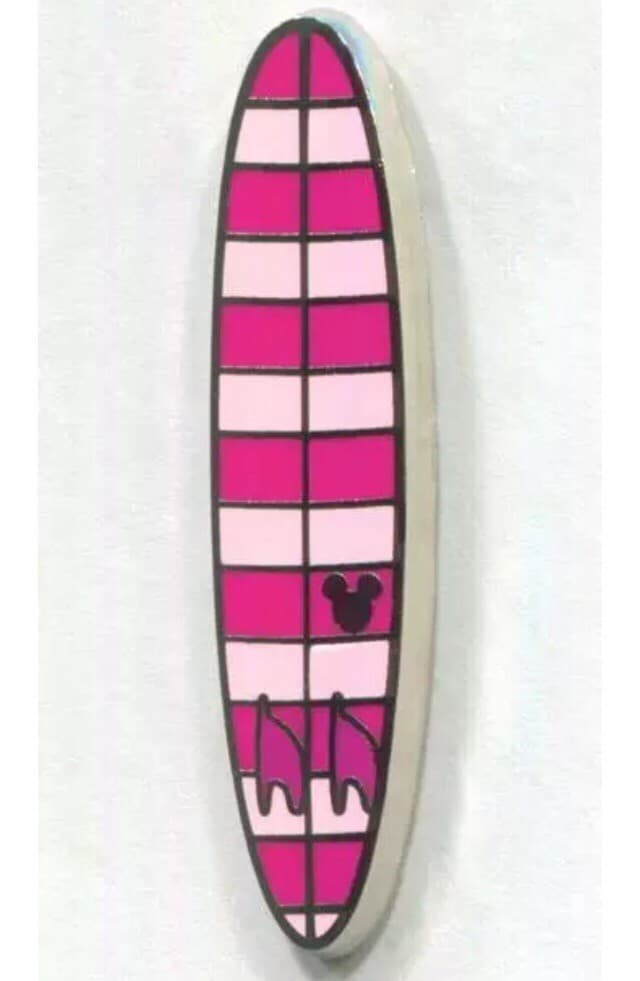 Hidden Mickey 2018 WDW - Surfboards - Cheshire Cat front